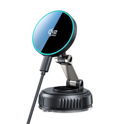 3. Tech-Protect V8 Magnetic MagSafe 25W Car Charger - Black