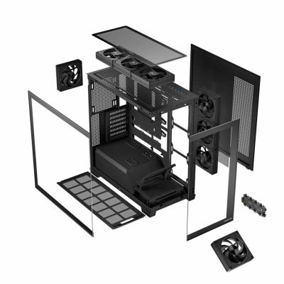 12. MODECOM VOLCANO STELLAR ARGB MIDI 8F BLACK HOUSING