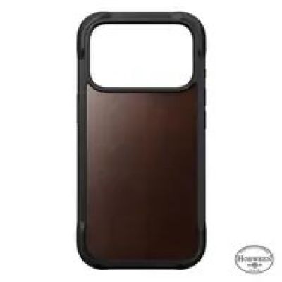 8. Nomad Rugged Leather Case for 16 cm (6.3") Mobile Phone Brown