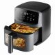 6. ELDOM FAT-FREE FRYER FR45 FRITELO 1500W TEMP REGULATION 80-200°C GLASS WINDOW IN THE CONTAINER TOUCHSCREEN CONTROL PANEL