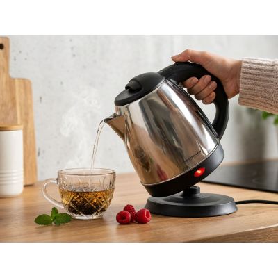 7. ESPERANZA ELECTRIC KETTLE SPRING 1.0 L SILVER EKK116S