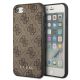 Guess 4G Metal Gold Logo Case for iPhone SE 2022 / 2020 / 7 / 8 - Brown