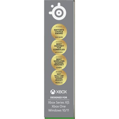 11. Steelseries Arctis Nova 3X Wireless for Xbox Headphones, White