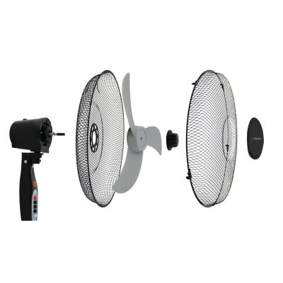 8. Esperanza TYPHOON EHF002KE pedestal fan (black)