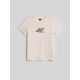 5. Women's regular printed T-shirt 4F 4FRSS26TTSHF4422-12S