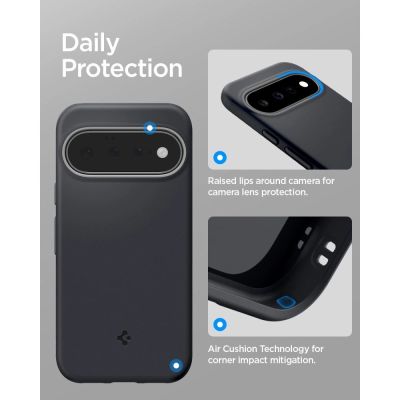 9. Spigen Nano Pop MagSafe Case for Google Pixel 11 - Black and Gray