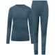 4. Women's VIKING Gasher Lady Set Merino Thermal Underwear, Turquoise, S
