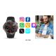 14. VELTORI VT140-1 Smartwatch Black Silicone Strap