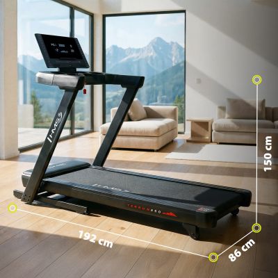 7. TERRUN350 HOME TREADMILL WITH BI-DIRECTIONAL HMS INCLINE ADJUSTMENT
