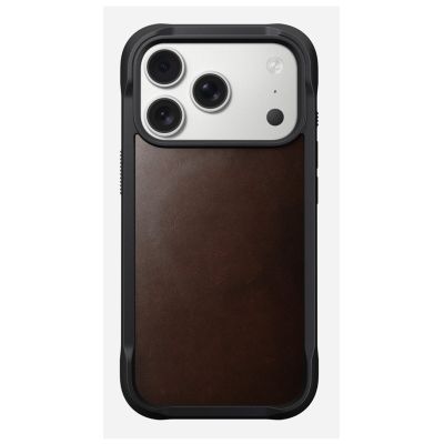 Nomad Rugged Leather Case for 16 cm (6.3") Mobile Phone Brown