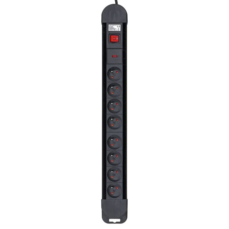 2. MACLEAN 8-OUTLET POWER STRIP WITH 1 SWITCH MCE11