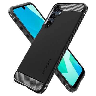 7. Spigen Rugged Armor Case for Samsung Galaxy A16 4G / 5G - Black