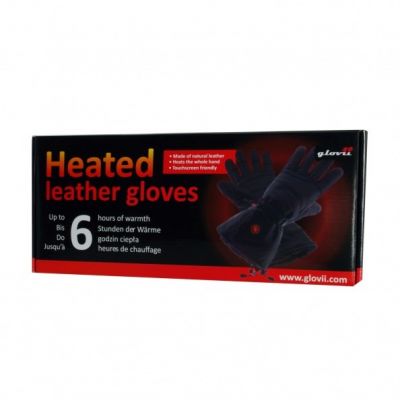 6. Leather gloves Glovii GS5XL (universal; XL; black)