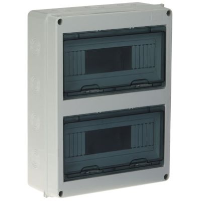 24-MODULE HERMETIC SURFACE-MOUNTED DISTRIBUTION BOARD HT-24 ELPROMET