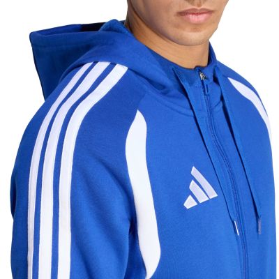 4. Men's adidas Tiro 26 League Sweat Full Zip Hoodie Blue KF9105