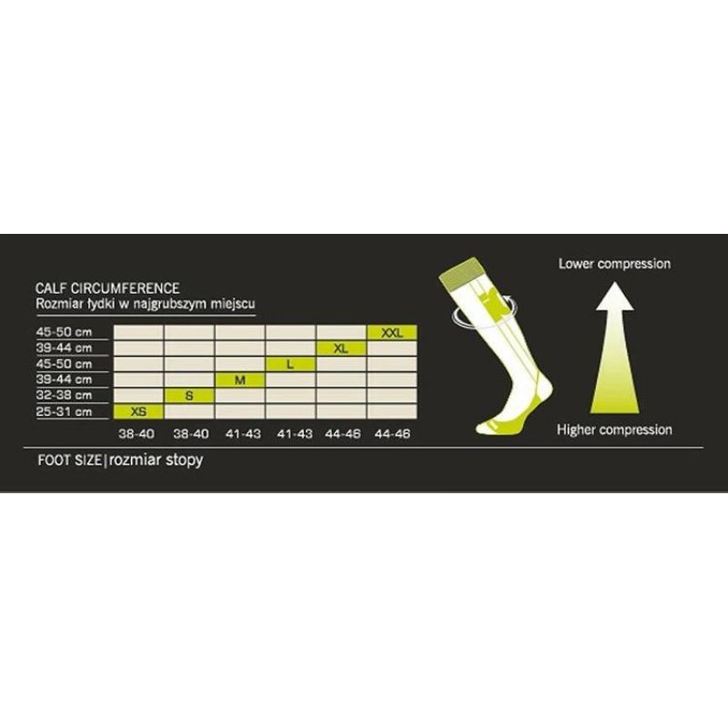 4. IQ KPL Running Socks + Compression Sleeves SC Power Plus XL COM-0033