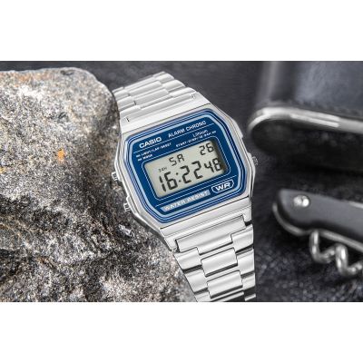 5. CASIO A158WEA-2EF Unisex Watch + BOX