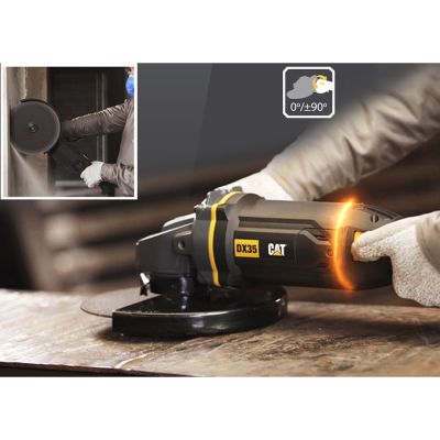 5. CAT DX35 corded angle grinder