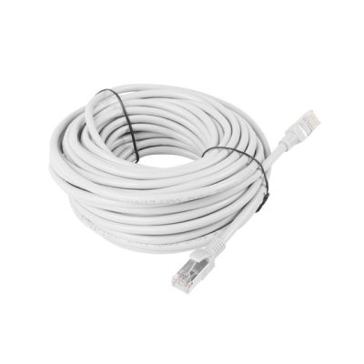 UTP patch cord Lanberg PCU5-10CC-1500-S (RJ45 - RJ45 ; 15m; UTP; cat. 5e; gray color)