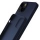 5. 3mk Silicone Case for iPhone 15 Plus - Navy Blue