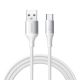 Joyroom S-A28 Flash Series 3A USB-A - USB-C Cable 2m - White