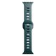 14. 3mk Silicone Watch Strap for Apple Watch 42 / 44 / 45 / 49 mm - green