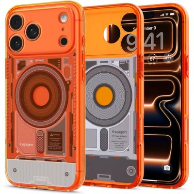 Spigen Ultra Hybrid MagSafe Case for iPhone 18 Pro / 17 Pro - Orange