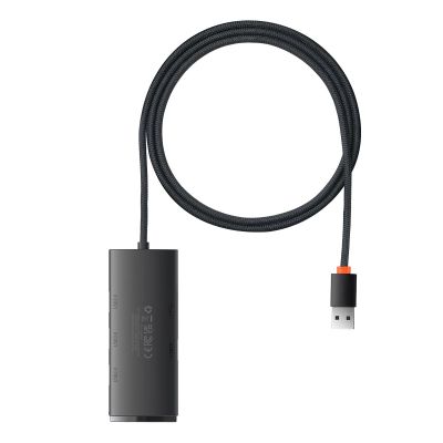 2. Baseus Lite Series HUB adapter USB-A to 4xUSB-A 3.0 5Gb / s black (WKQX030101)