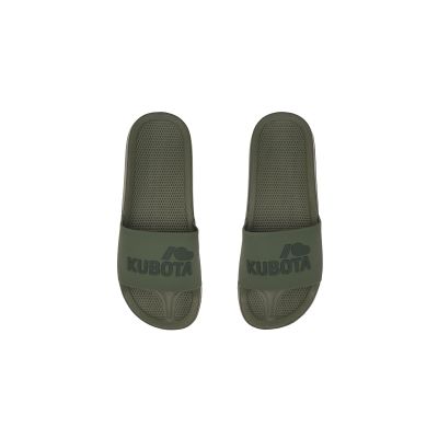 10. Kubota basic khaki pool slippers K0000-101-003-19-1