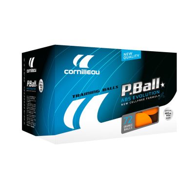 3. CORNILLEAU P-BALL ABS EVOLUTION 1* 72 PCS ORANGE 321655