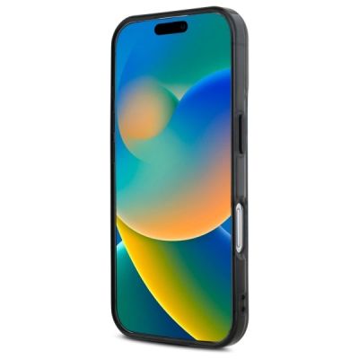 5. Mercedes Printed Logo MagSafe iPhone 16 Case - Clear