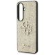 6. Guess Fixed Glitter Big 4G Metal Logo case for Samsung Galaxy S26 - gold