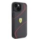 4. Ferrari FEHCP15SPTWK iPhone 15 6.1" black/black hardcase Twist Metal Logo