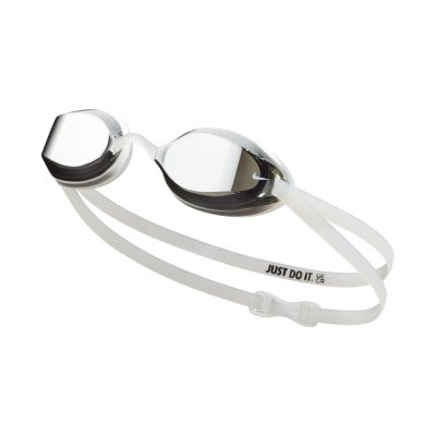 Nike Legacy Comfort Swimming Goggles, Silver, NESSF132-040 OS