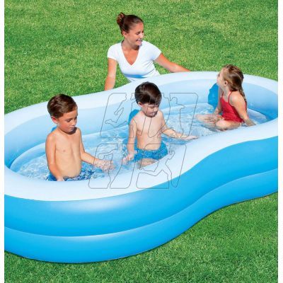 2. Bestway inflatable pool 262x157x46cm 54117 3217