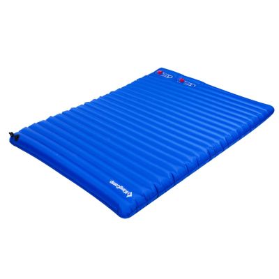 2. KING CAMP Double Blue Air Mattress with Pump - KM3589