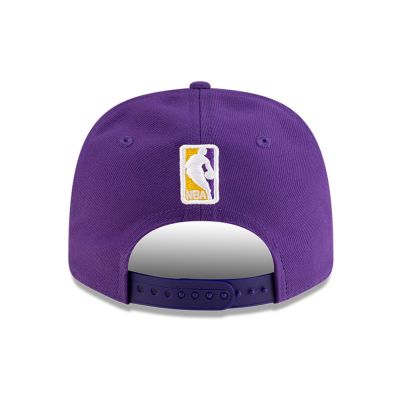 6. New Era 9SEVENTY Los Angeles Lakers NBA Team Purple Stretch Snapback Cap - 60755432