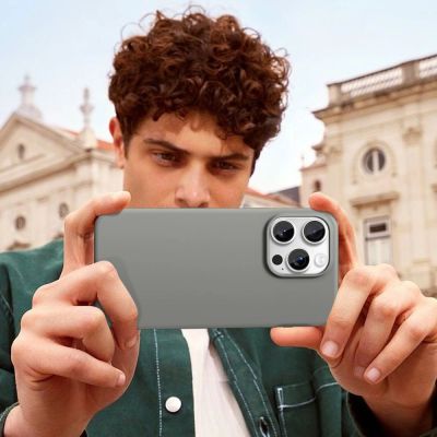 5. Tech-Protect Silicone MagSafe iPhone 16 Pro Case - Gray