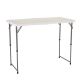 3. Half-folding table 122 cm height adjustable 4428