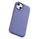 12. iCarer Case Leather Cover Genuine Leather iPhone 14 Plus Light Purple (MagSafe Compatible)