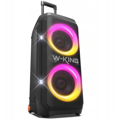 2. W-KING T12 Wireless Bluetooth Speaker Black