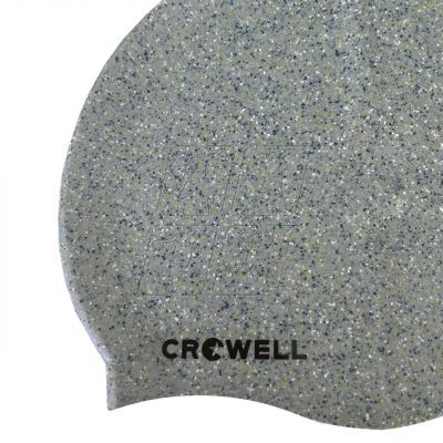 2. Silicone swimming cap Crowell Recycling Pearl silver col.2