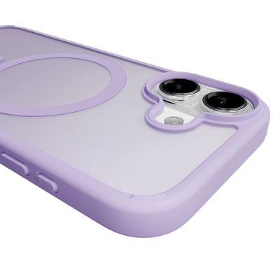 6. Puro Gradient TPU MagSafe Compatible Case for iPhone 17 - Purple