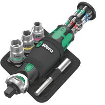 WERA 3/8" Ratchet Bit Set 18-Piece Zyklo