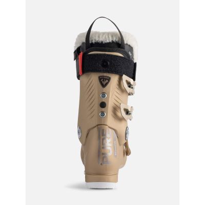 3. Rossignol PURE PRO HEAT GW Women’s Ski Boots, Metal Gold, gold