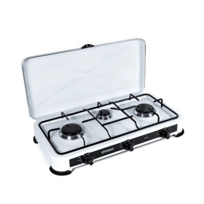 3. PROMIS 3-BURNER GAS STOVE, WHITE KG300B
