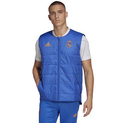 2. Adidas Real Madrid Pad Vest LM HG8685