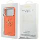 8. Guess FW Resin Logo Case for iPhone 17 Pro Max - Orange
