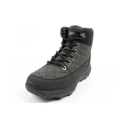 3. Lee Cooper women's winter hiking sports shoes, insulated, black, eco-leather