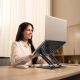 12. Wozinsky WRS-CPY84SB 360 Aluminum Laptop and Tablet Stand + Free Smartphone Stand - Black